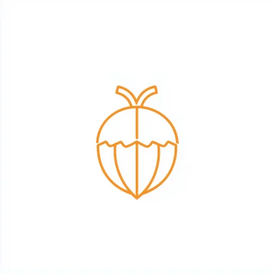 Minimal Acorn Logo