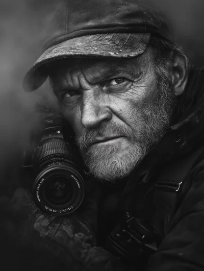 Hyperealistic Photographer Portrait