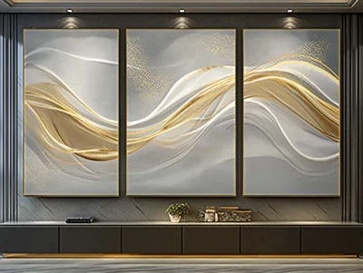 Modern Abstract Kitchen Art