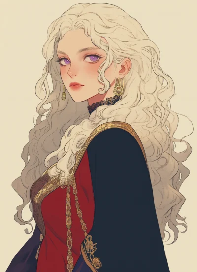 Medieval Princess Portrait