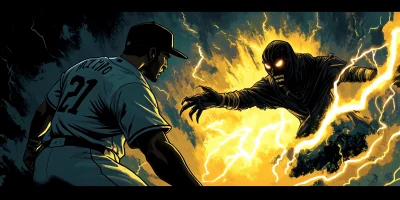 Roberto Clemente Confronts Death