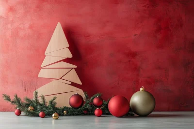 Modern Christmas Backdrop