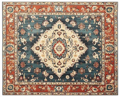 Vibrant Persian Rug Design