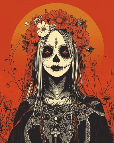 Day of the Dead Celebration Poster