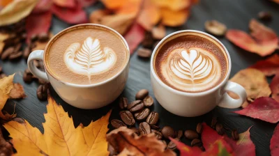 Autumn Coffee Cups Around the World