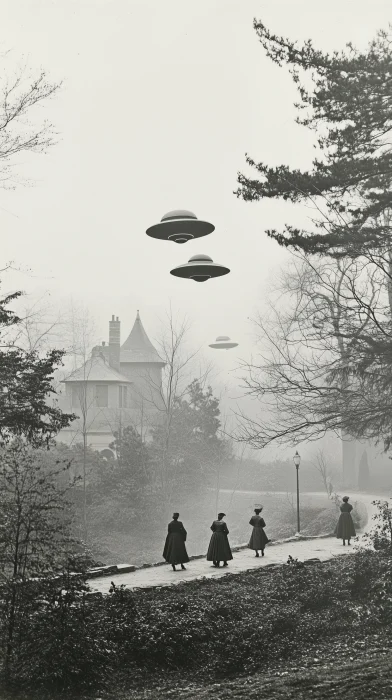 Mysterious Flying Saucers