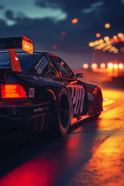 1990s DTM Touring Car at Dawn