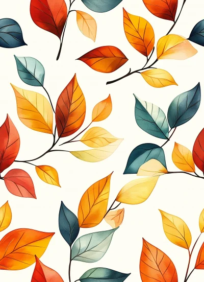 Autumn Leafy Pattern