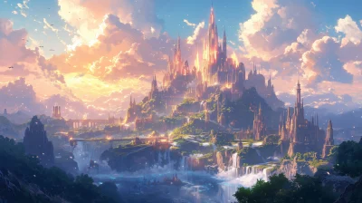 Magical Anime Landscape