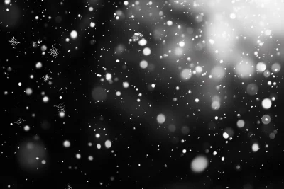 Bokeh Snowflakes