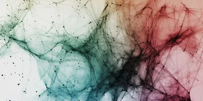 Watercolor Big Data Visualization