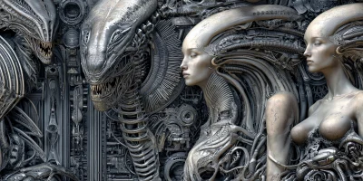 H.R. Giger Collage