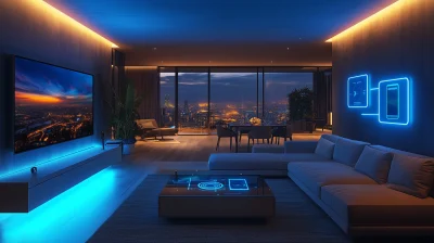 Futuristic Living Room