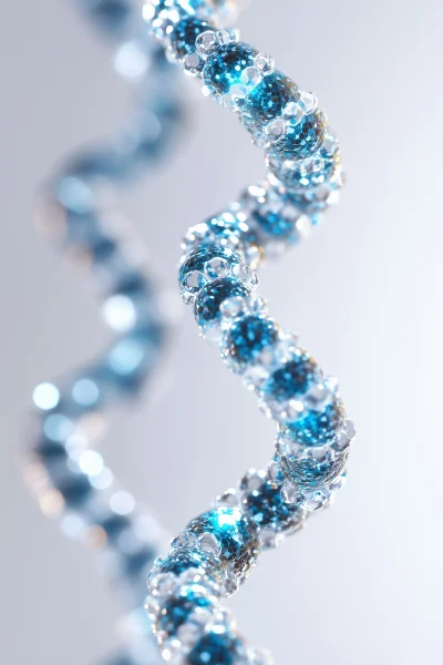 Holographic DNA Strand