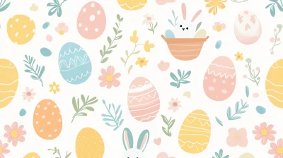 Easter Vector Pattern