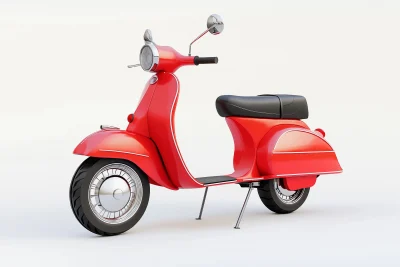 Photorealistic Scooter