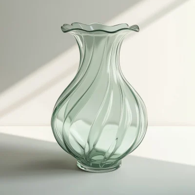 Photorealistic Glass Vase