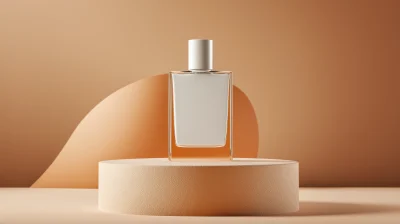 Elegant Perfume Bottle Mockup