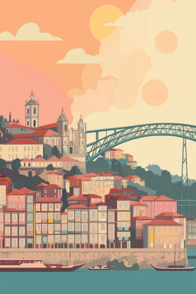 Porto Travel Poster