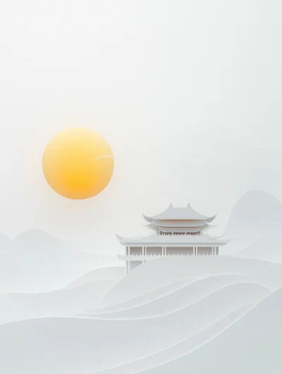 Chinese Landscape Paper Art