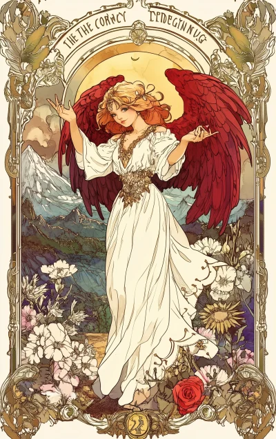 Temperance Tarot Card