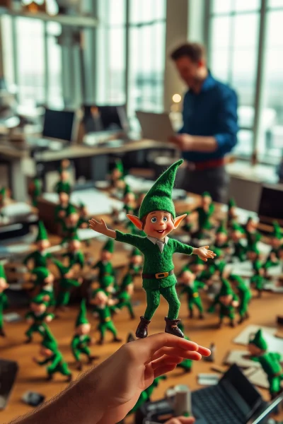 Busy Office Elves