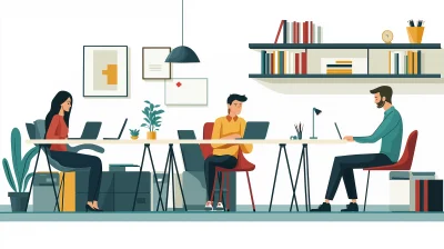 Modern Workspace Characters