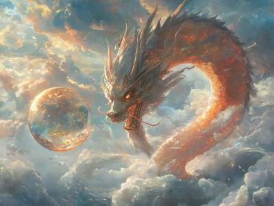 Majestic Sky Dragon