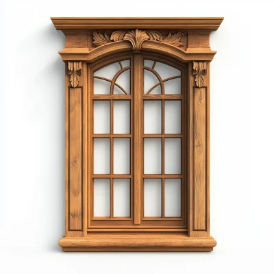 Classic Wooden Window