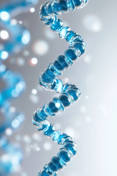 Holographic DNA Strand