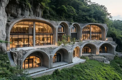 Cave Restaurant in Chongqing