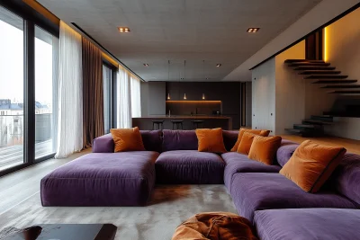 Modern Plum Interior