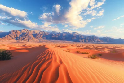 Epic Desert Landscape