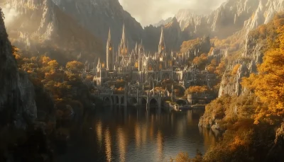 Elven City in Autumn