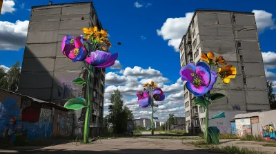 Surreal Urban Flora