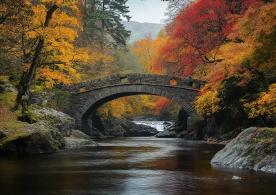 Miners Bridge at Betws