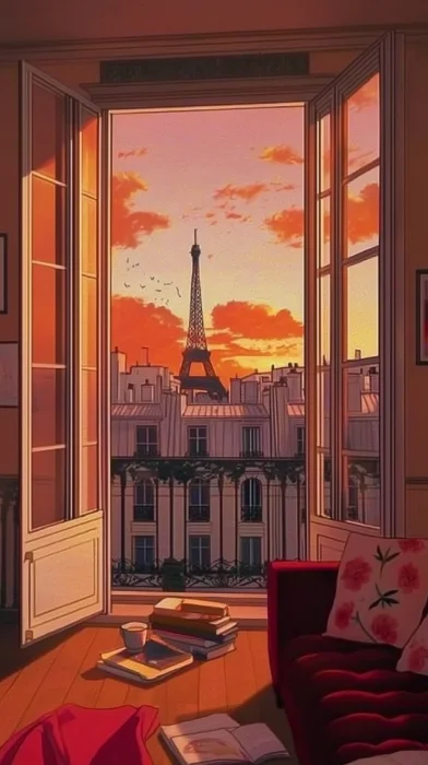 Parisian Loft Scene