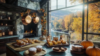 Cozy Autumn Kitchen