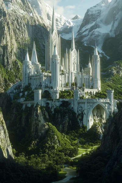 Majestic Elven Castle