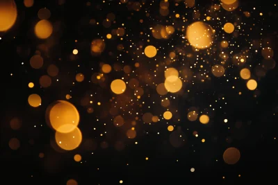 Golden Bokeh