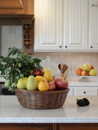 Vibrant Kitchen Countertop