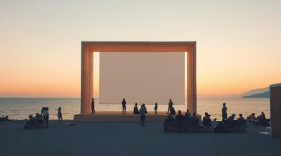 Beach Cinema Atmosphere