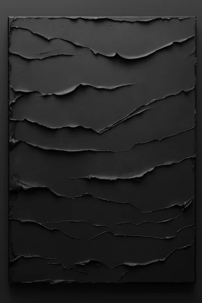 Abstract Black Waves