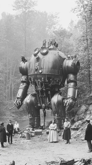 Mysterious Giant Robot