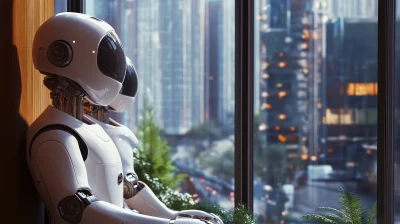 Robots Showcasing Beautiful Homes