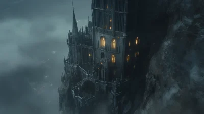 Gothic Castle Tower