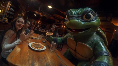 Daytime Restaurant Table