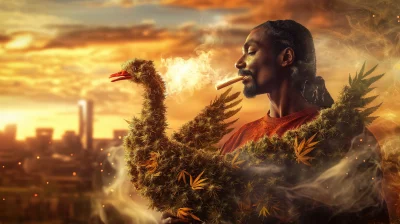 Snoop Dogg and Cannabis Goose