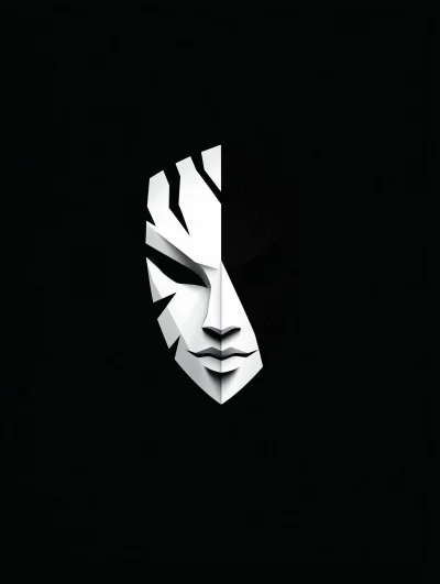 Polygonal Mask Logo