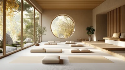 Minimalist Yoga Studio